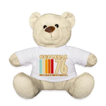 Original 76 Limited Edition Retro - Teddy Bear - white - Front