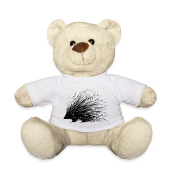 porc-épic - Nounours - blanc - Devant