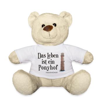 Ponyhof-Leben am Travemünder Leuchtturm - Teddy - Weiß - Vorne