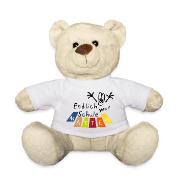 Endlich Schule Matteo  - Teddy - Weiß - Vorne