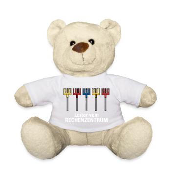 Data Center Design Garden Tools Rake Ladder - Teddy Bear - white - Front