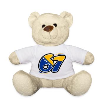 67 Bosnien Edition - Teddy - Weiß - Vorne