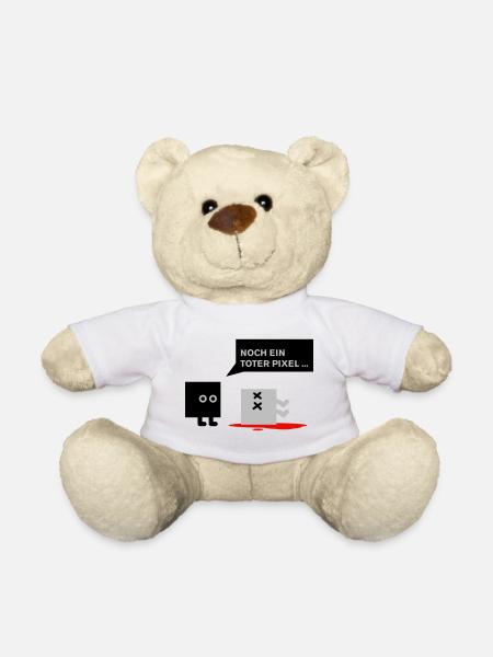 dead pixel_german - Teddy - Weiß