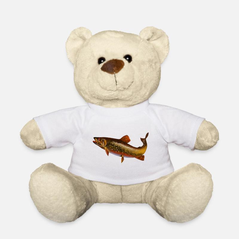 Fisch - Teddy - Weiß