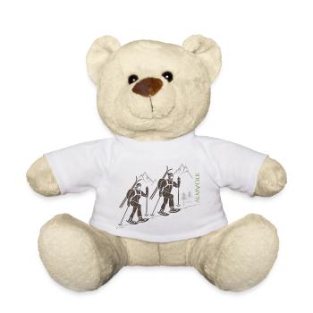ALMVOLK Tourengeherpaar - Teddy - Weiß - Vorne