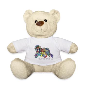 rainbow Tibetan - Teddy - Weiß - Vorne