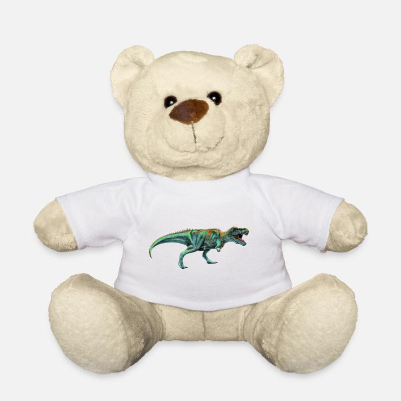 Dinosaurier - Teddy - Weiß