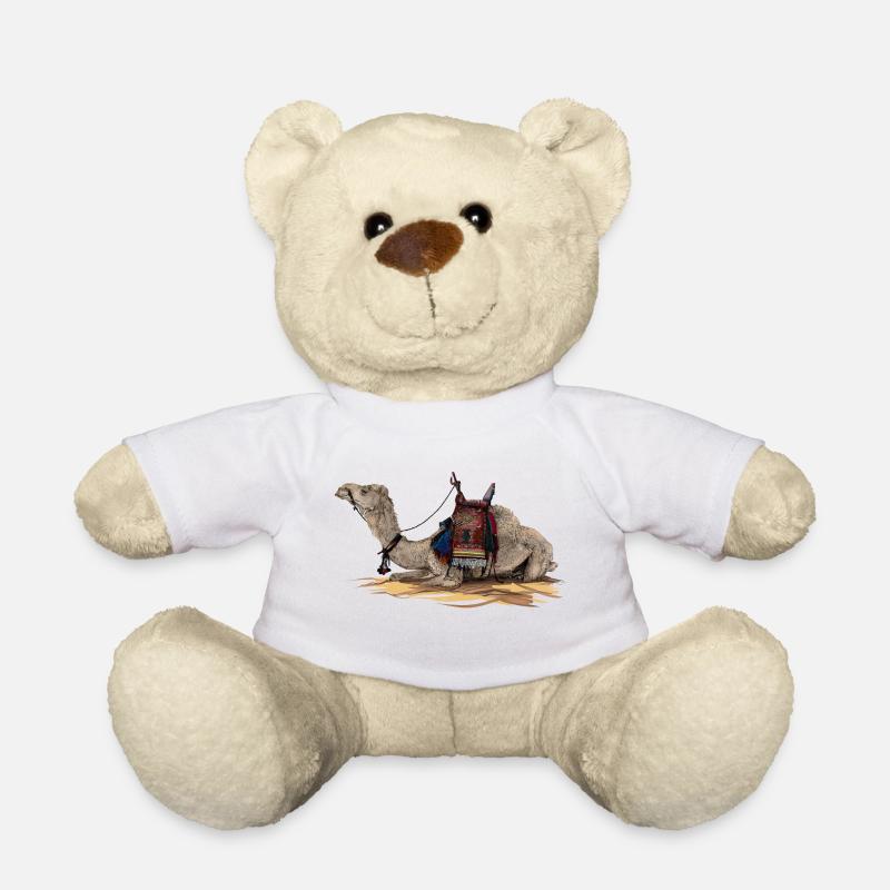 camel - Teddy Bear - white