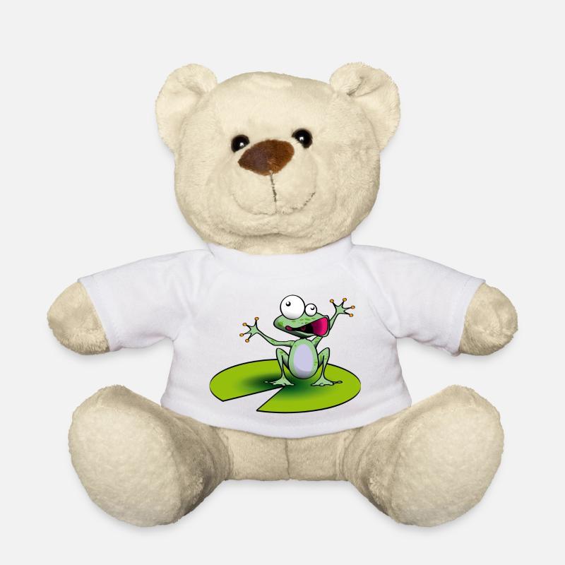grenouillle 1 - Nounours - blanc