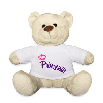 Funny design for a little princess - Teddy Bear - white - Front