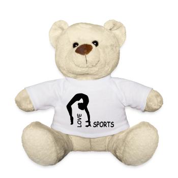 sports - Teddy Bear - white - Front