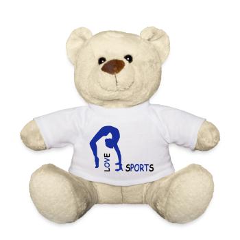 sports - Teddy Bear - white - Front