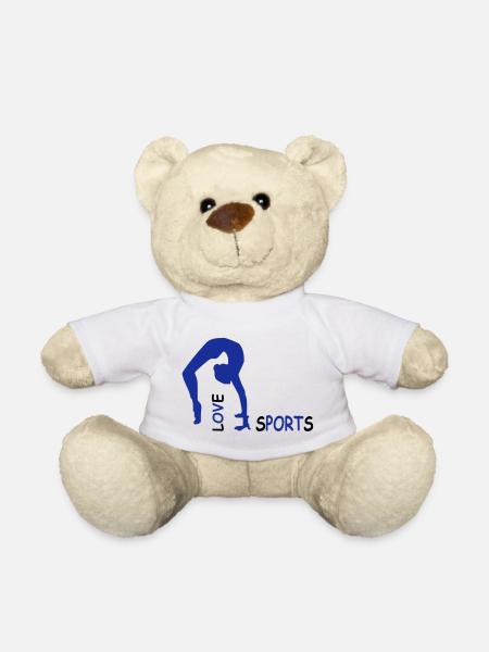 sports - Teddy Bear - white