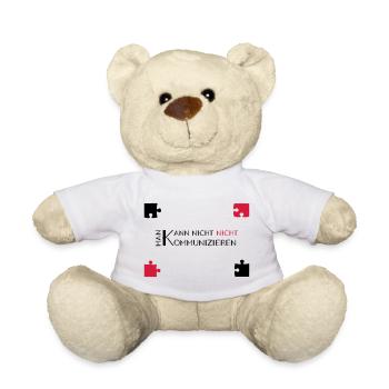communication watzlawick - Teddy Bear - white - Front