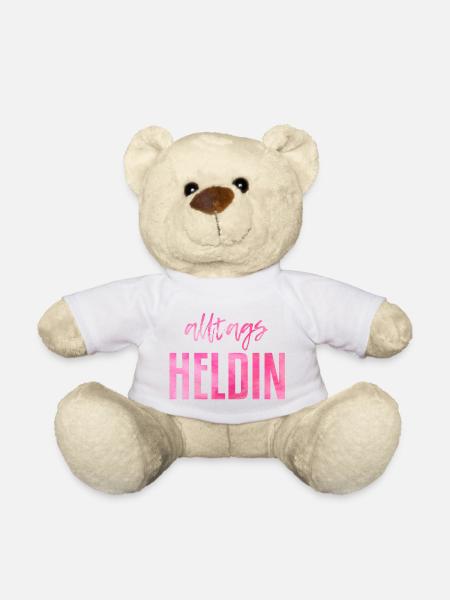 Alltags Heldin - Teddy - Weiß