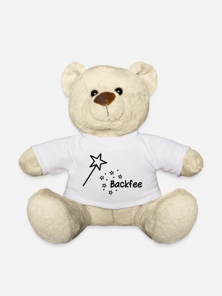 Backfee - Freude am Backen - Teddy - Weiß