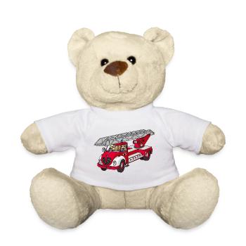 Turntable ladder DL 23 - Teddy Bear - white - Front