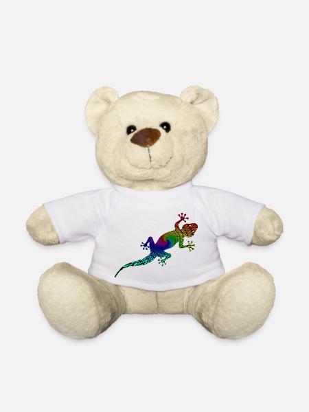 Gecko - Teddy - Weiß