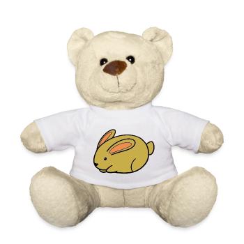Hare - Teddy Bear - white - Front