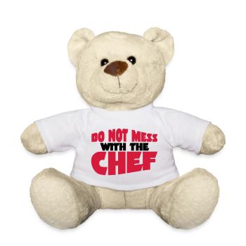 chef - Teddy Bear - white - Front
