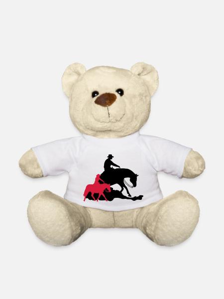 Reining vs Ranch Riding - Nounours - blanc