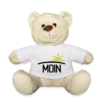 Moin Guten Morgen Sonne - Teddy - Weiß - Vorne