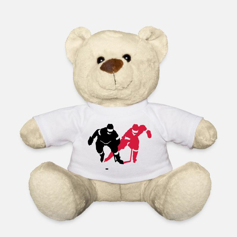 Eishockey - Teddy - Weiß