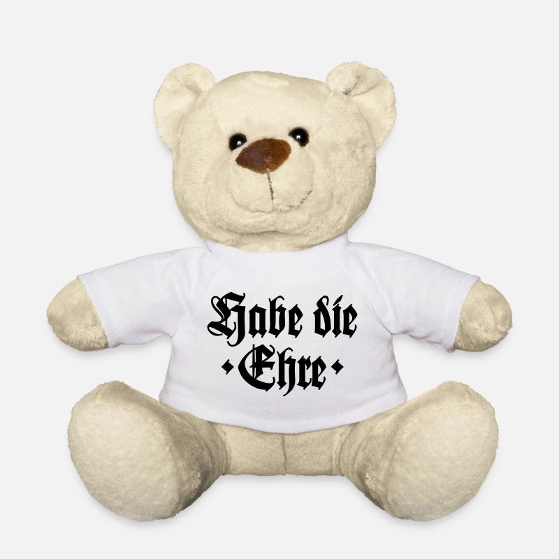 Habe die Ehre - Teddy - Weiß
