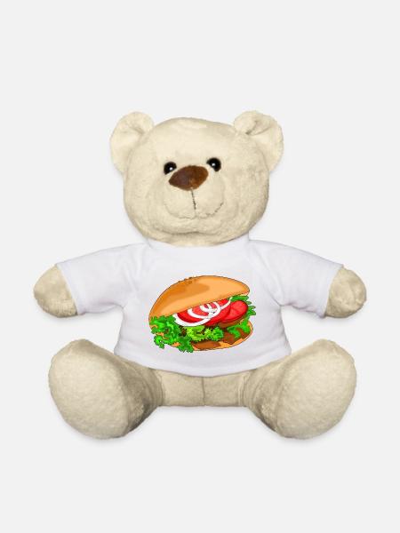 doener döner speise fast food - Teddy - Weiß