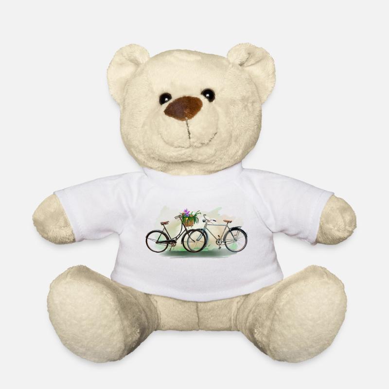 Bicycles love - Nounours - blanc