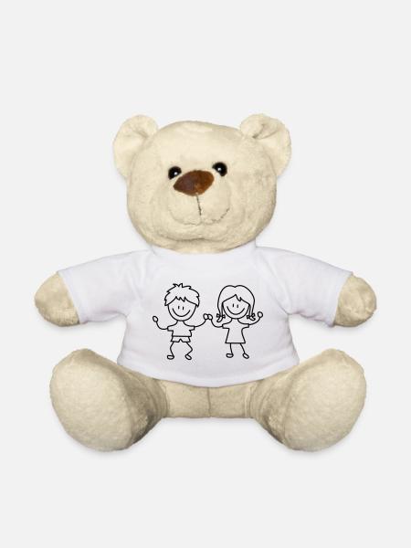 enfant - Nounours - blanc