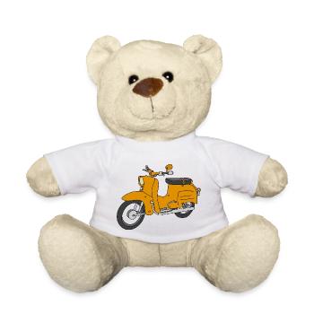 Swallow (saharabraun) - Teddy Bear - white - Front
