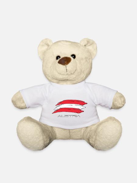 Austria - Teddy - Weiß