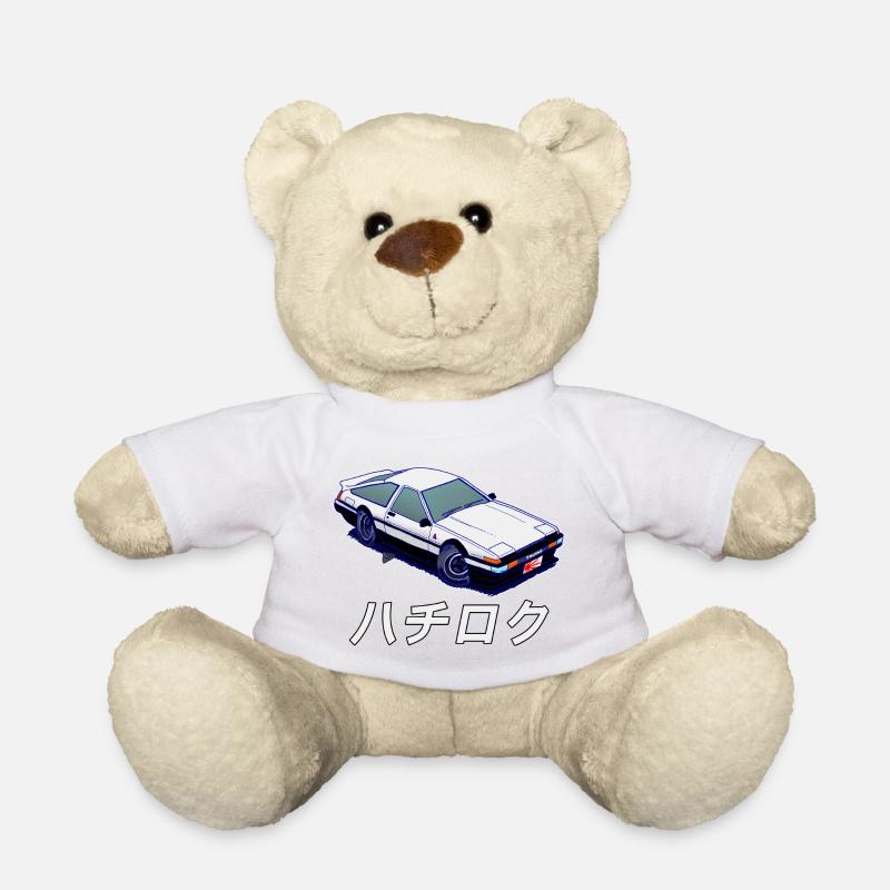 Die legendäre Initiale D. - Teddy - Weiß