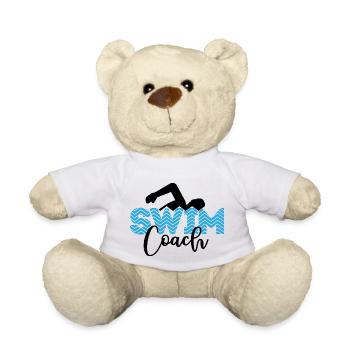 Swim coach Schwimm Trainer Sportverein - Teddy - Weiß - Vorne