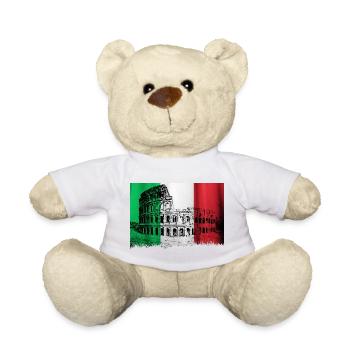 Kolosseum Italien Rom - Teddy - Weiß - Vorne