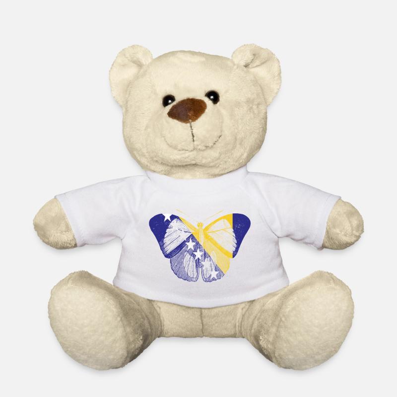 Schmetterling Bosna - Teddy - Weiß