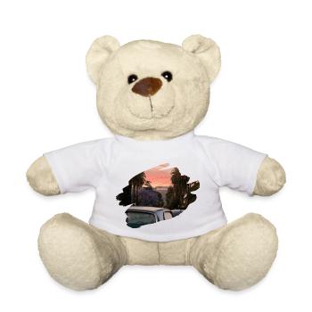 Hollywood Sign - Teddy Bear - white - Front