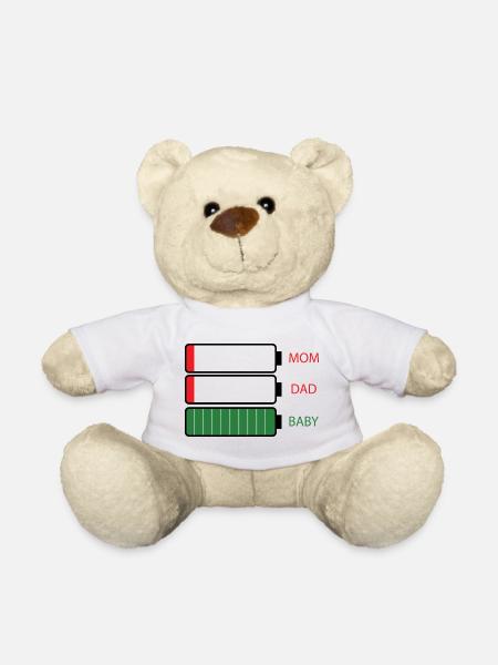 Energie eltern - Teddy - Weiß