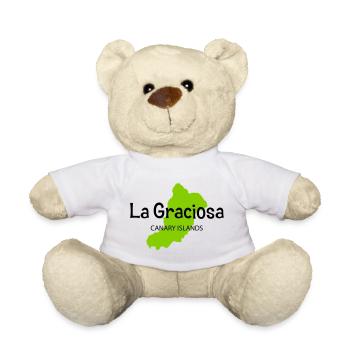La Graciosa CANARY ISLANDS Kanarische Inseln - Teddy Bear - white - Front