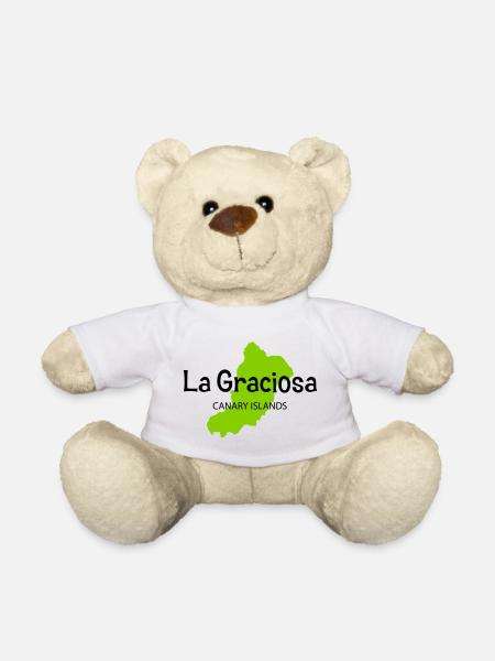 La Graciosa CANARY ISLANDS Canaries - Nounours - blanc