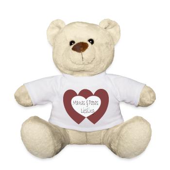 Mamas und Papas Liebling - Teddy - Weiß - Vorne