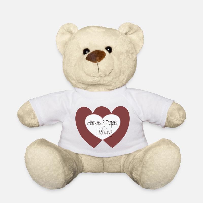 Mamas und Papas Liebling - Teddy - Weiß