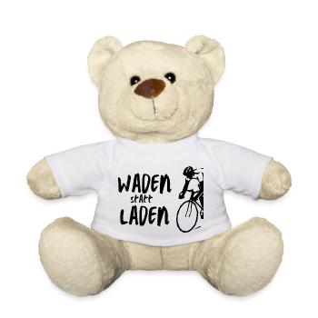 Waden statt laden - Teddy - Weiß - Vorne