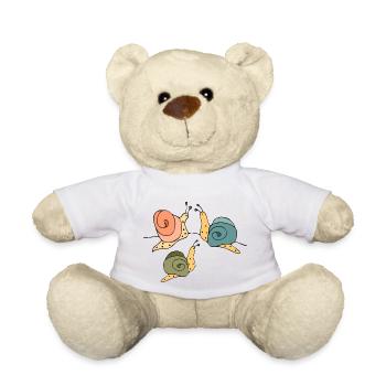 Schnecken - Teddy - Weiß - Vorne