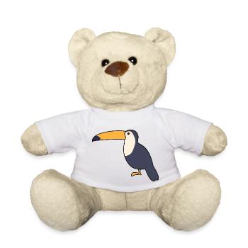Tukan - Nounours - blanc - Devant