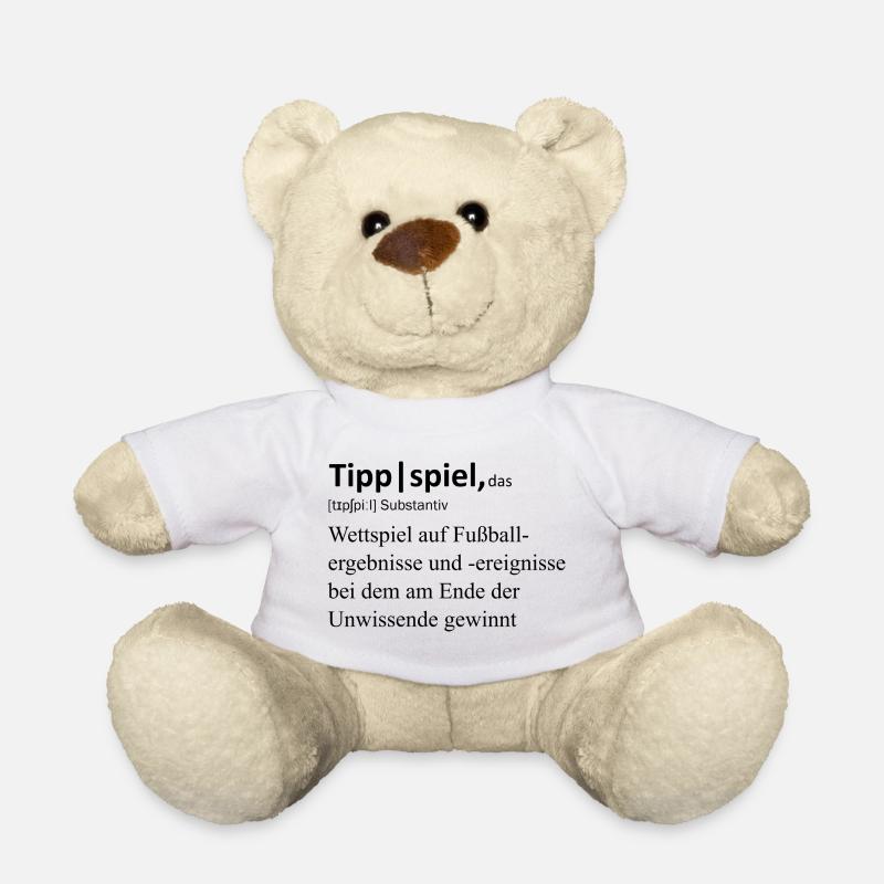Tippspiel, das - Teddy - Weiß