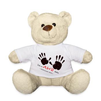 J’ai wAHR-We AHR together-Ahrtal Inondations - Nounours - blanc - Devant