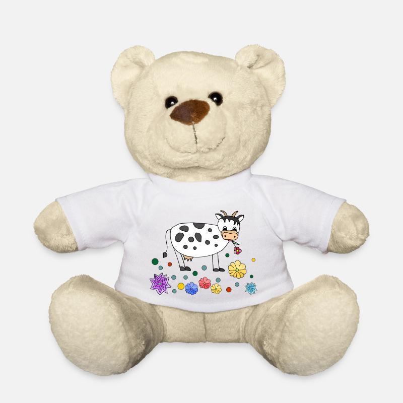 Kuh - Teddy - Weiß