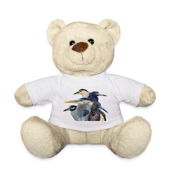 Hérons - Nounours - blanc - Devant